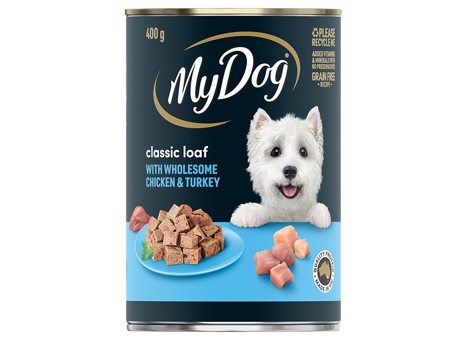 Our Menu The MY DOG Range Loaf Classics With Wholesome Chicken