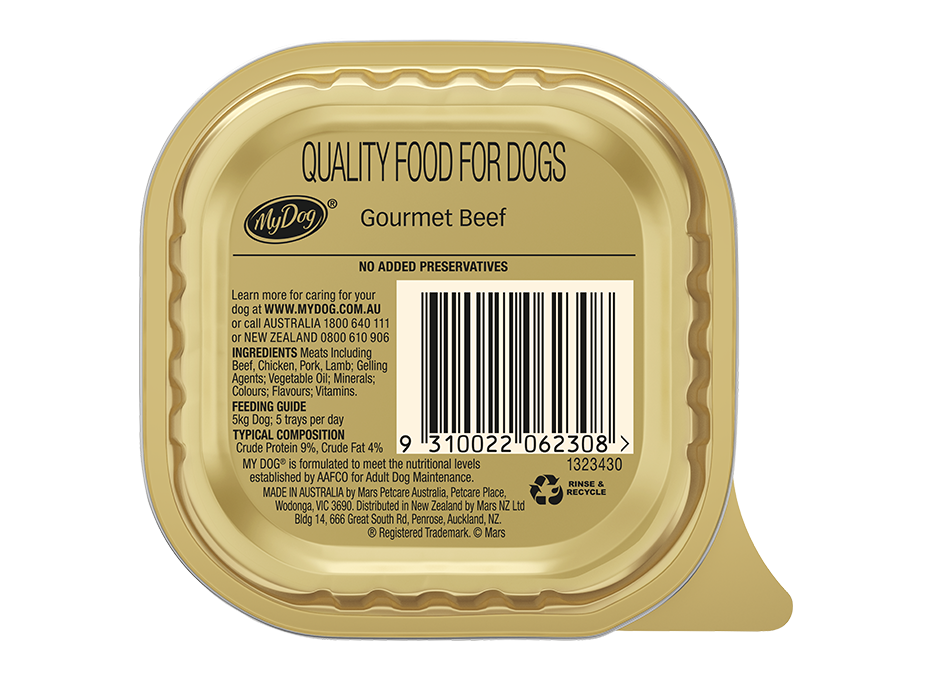 With Gourmet Beef 85g - 2