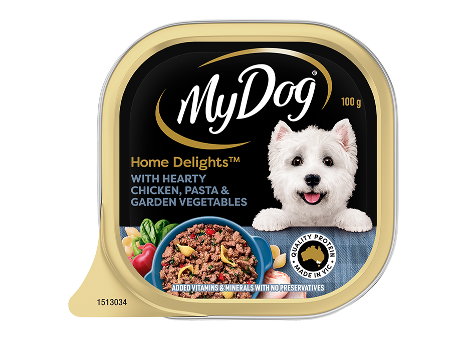 With Hearty Chicken, Pasta & Garden Vegetables - 1