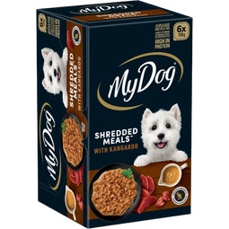 Shredded Meals with Kangaroo 6x100g image