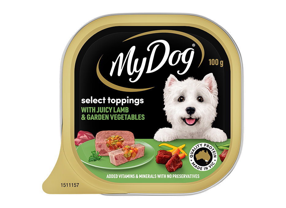 With Juicy Lamb & Garden Vegetables