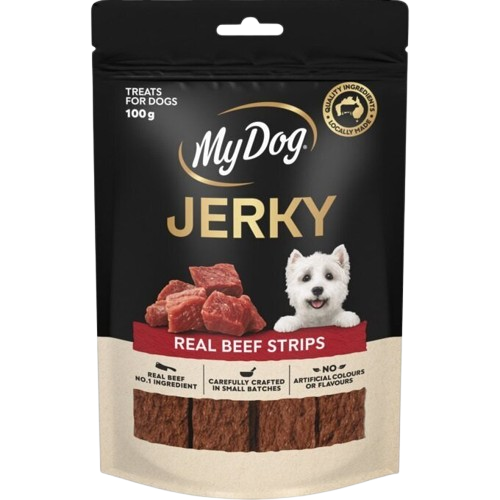 My Dog Jerky Real Beef Strips