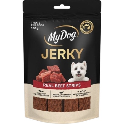 My Dog Jerky Real Beef Strips