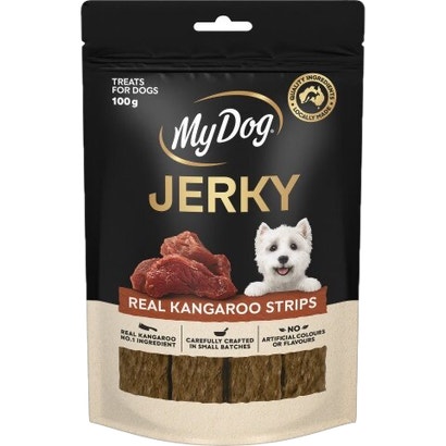 My Dog Jerky Real Kangaroo Strips