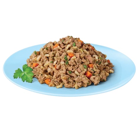 Puppy Chicken Mince w/ Rice, Carrots & Spinach (6x100g)  image 1