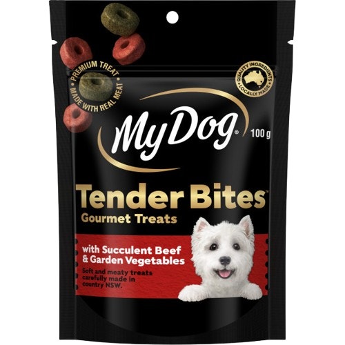 Tender Bites with Succulent Beef & Garden Vegetables 100g image 1