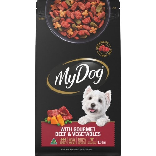 MY DOG® With Gourmet Beef & Vegetables 1.5kg image 1